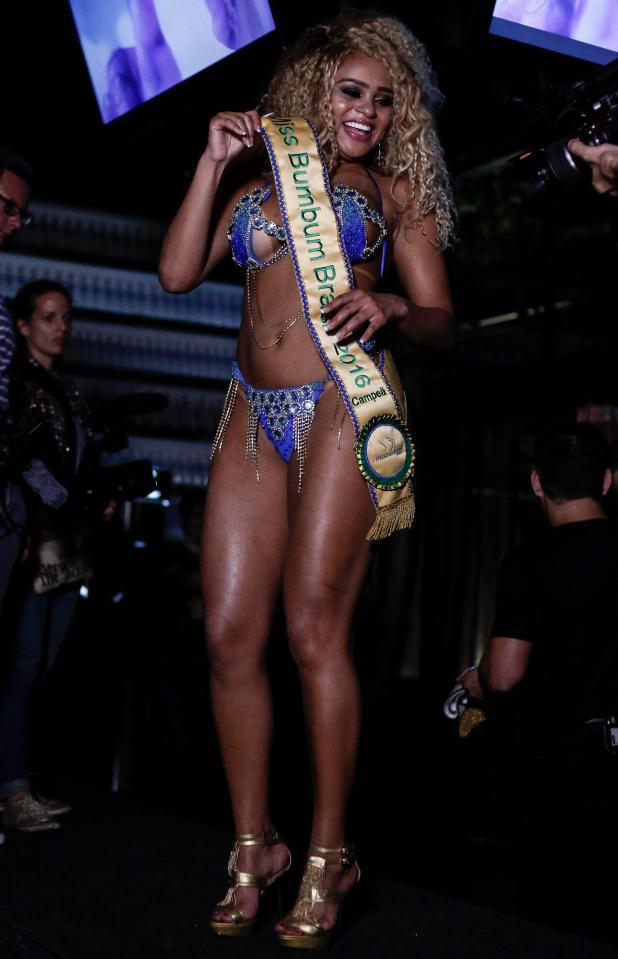 Erika Canella, kontestan Miss Bum Bum Brasil 2017